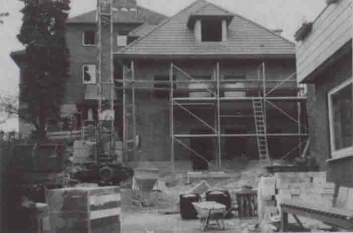 Haus Umbauphase 1985