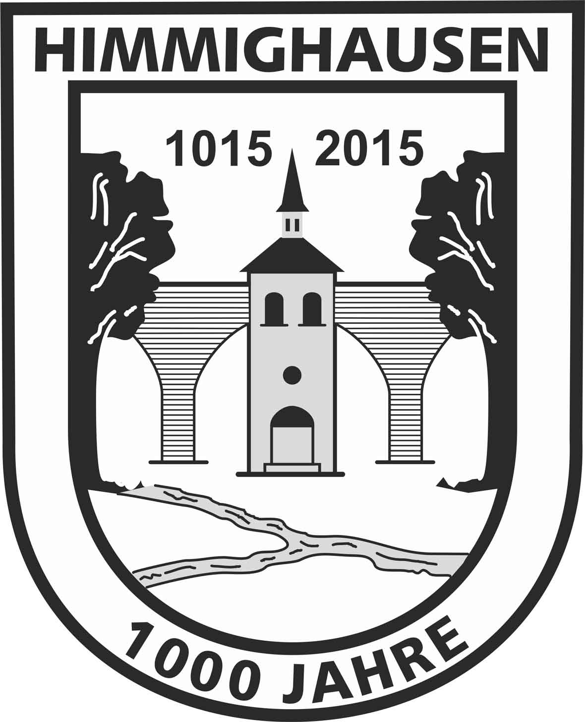 Wappen 1000 Jahre Himmighausen [www.unser-Himmighausen.de]